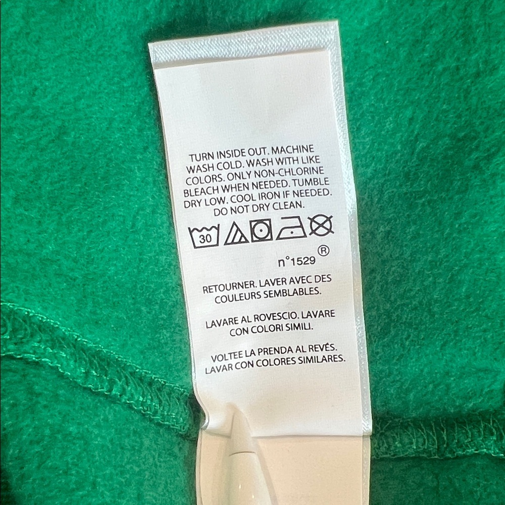 🎉Host Pick🎉Polo Ralph Lauren Green Multi Polo Bear Hoodie XL - Picture 9 of 10
